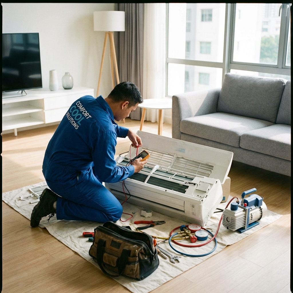Professional AC Repair Technician